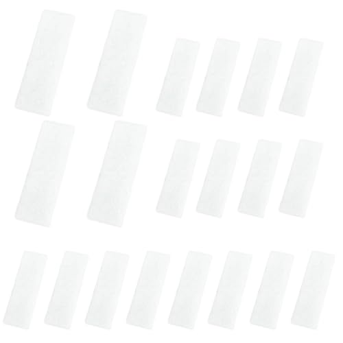 Luftfritteusen-Einlagen – Luftfritteusen-Pergamentpapier-Auskleidung | Einweg-Papiereinlage für Luftfritteuse | Luftfritteusen-Geruch löschen Luftfilter Ersatz | Filterschwammeinlagen 20 x für 6QT