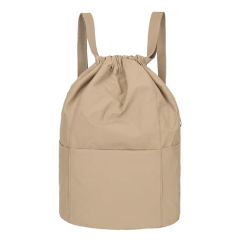 Fiorky Draw String Rucksack Sports -Fitness -Tasche,Nylon Swimming -Rucksack for Männer & Frauen Sport Sackpack for im Fitnessstudio Einkaufsbund wasserdichte Schwimmbeutel Strand Sport Yoga
