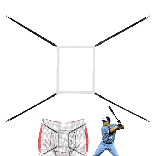 Einstellbare Schlagzonen Ziel Für Baseball-Netz,Softball | Strike Zone Ziel Für Pitching Netz | Verstellbare Baseball Pitching Ziel | Baseball Strike Zone Ziel Zum Genauigkeitstraining,Werfen,Schlagen