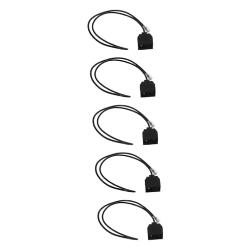 HOMSFOU 5st Telefonverlängerungskabel Telefone Telefon Kabel Adapter Kabeladapter Telefonzubehör Telefonkonverter Rj9-telefonadapter Rj9-telefonleitungsadapter Rj9-adapter Gummi