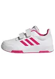 adidas Unisex Kinder Tensaur Hook and Loop Shoes, Cloud White/Magenta/Core Black, 29