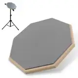 Drum Practice Pad, Schlagzeug Übungspad, Leises Übungs Drum Pad, Schlagzeug-Pad, Schlagzeuger-Übungspad, Bietet Hervorragende Stoßdämpfungs- und Dämpfungseigenschaften, 8 Zoll