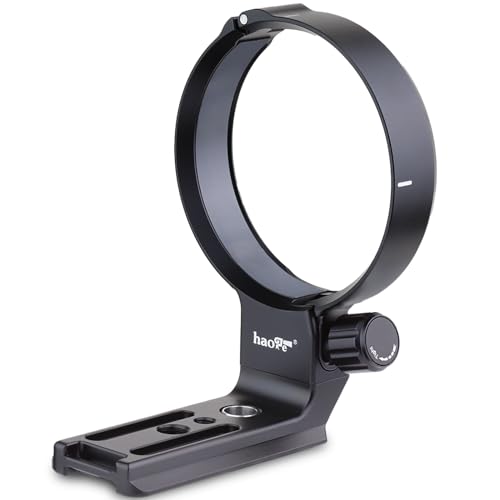 Haoge LMR-Z186 Stativ-Halterungsring für Nikon Nikkor Z 180–600 mm f/5.6–6.3 VR Objektiv-Kragenhalterung, integrierte Arca-Typ-Schnellwechselplatte
