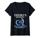 Damen Deebo Fahrradvermietung That's My Bike Punk T-Shirt mit V-Ausschnitt
