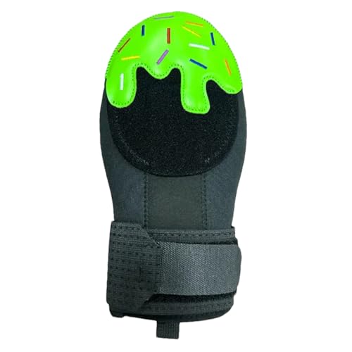Gleithandschuh für Baseball,Gleithandschuhe für Erwachsene, Atmungsaktive Handgelenkschutz-Gleitpolster, Schützen Sie die Finger, Gleithandschuhe, atmungsaktive Gleitpolster, verstellbarer Handgelenk-