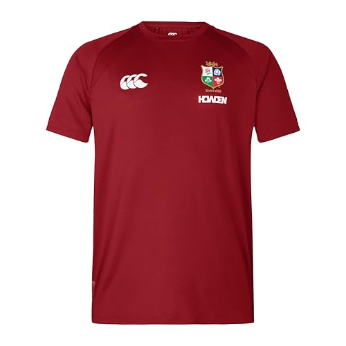 Canterbury Herren British and Irish Lions Everest Hemd, Rote Dahlie, L