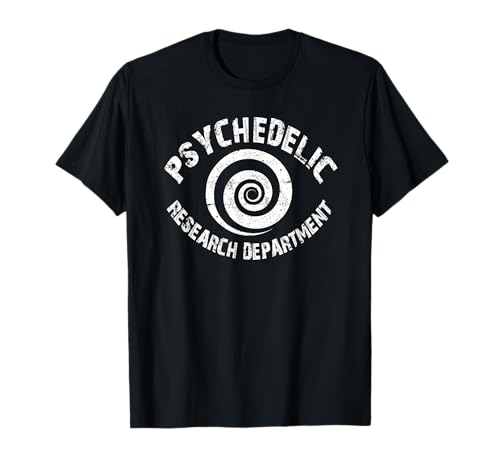 Psychedelische Forschungsabteilung Lustiges psychedelisches Auge T-Shirt
