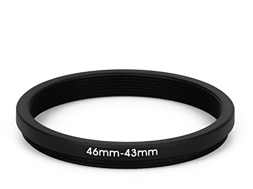 46 mm - 43 mm Filter Adapter Step-Down Adapter Filteradapter Step Down 46-43