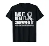 Hirntumor Krieger Hirnchirurgie Überlebende T-Shirt