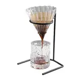 Pour Over Stand Coffee Station, Gießen Over Coffee Station | Gießen Sie Kaffeefilter Tassenhalter tropfendes Wasser, Kaffeemaschine Halter, Kaffeemaschine Tropffilter Tassenständer für Kaffeezusatz