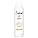 Dove Anti-Transpirant Deo-Spray Original 0% Alkohol Deodorant schützt 48h vor Körpergeruch und Achselnässe 150 ml 1 Stück