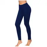 Sportleggins Damen Lang High Waist Lange Blickdicht Sporthose Hohe Taille Yoga Leggings Laufen Gym Sporthose Laufhose Wanderleggins Hohe Blickdichte Taille Push Up Leggings