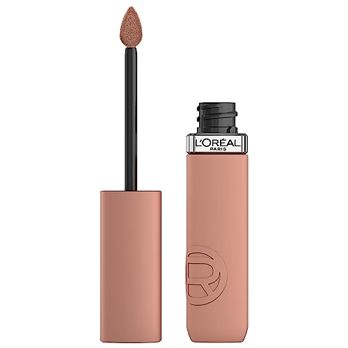 L'Oréal Paris Pflegender Lippenstift mit mattem Finish, Für leuchtende Farben mit bis zu 16 Stunden Halt, Infaillible Matte Resistance, Nr. 105 Breakfast in Bed, 1x 5 ml