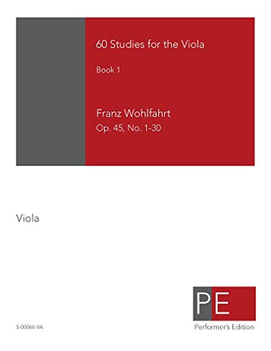 60 Studies for the Viola, Book 1