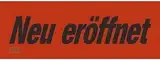 RNKVERLAG 1590 - Plakat „Neu eröffnet“, 530 x 190 mm, 10 Blatt im Abreißblock, 1 Stück