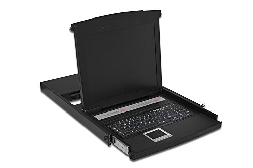 DIGITUS DS-72011FR Rack-Konsole, 48,3 cm (19 Zoll), 1920 x 1080 Pixel, TFT, 1000:1, 16,78 Millionen Farben, 446 mm