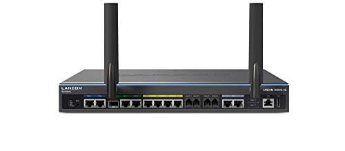 LANCOM 1906VA-4G (EU, over ISDN), Dual-VDSL-VoIP-Router, 2xVDSL2-Vect.Modem, 1xDual-SIM LTE-Adv., 1xSFP/TP, 1xWAN-Eth., 2xISDN S0 (TE/NT+NT), 4xAnalog