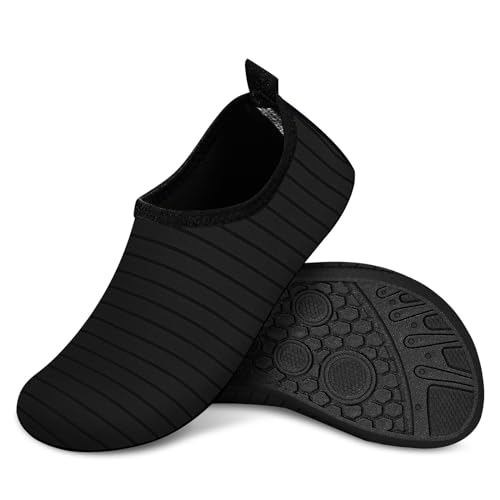 benpen Badeschuhe Wasserschuhe Damen Herren,Schwimmschuhe Barfußschuhe Strandschuhe,Leicht Surfschuhe Schnell Trocknend Aquaschuhe rutschfest Wassersportschuh Urlaub Must Haves