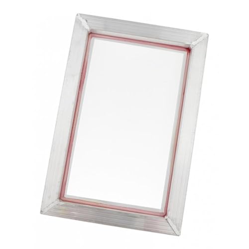 kowaku Aluminium Siebdrucksieb Deluxe 100T, Einfach zu Säubern, für Den Heimgebrauch Oder Kleine Geschäfte, 20 cm X 25 cm X 1.8