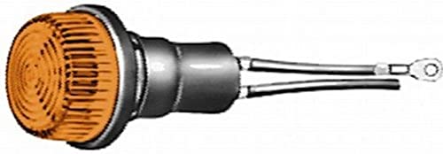 HELLA 2BM 003 563-111 Zusatzblinkleuchte - Glühlampe - 12V - Einbau - ECE - Lichtscheibenfarbe: gelb - links/rechts/seitlicher Einbau