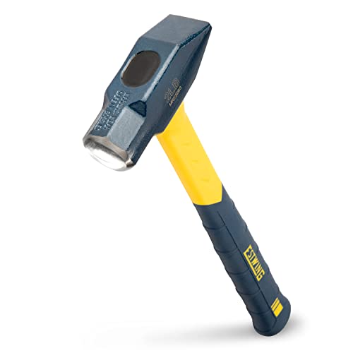 ESTWING Schmiedehammer MRF32BS Metallbearbeitungswerkzeug mit Fiberglas-Griff und rutschfestem, gepolstertem Griff, 907 g