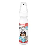 BEAPHAR - Zahnpflege Zerstäuber Für Hunde Und Katzen - Frischer Atem - Mit Leber-Geschmack - Ohne Fluoride - Zahnpflege Ohne Zahnbürste - 150 ml