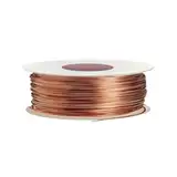 Zyiphor Reiner Kupferdraht 1mm x 20m T2 Blanker Kupferdrähte Basteldraht Schmuckdraht Kupferspulen Copper Wire für Schweißen, Experiment, Schmuck, Garten, Pflanzen