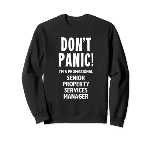 Leitender Manager für Immobiliendienstleistungen Sweatshirt