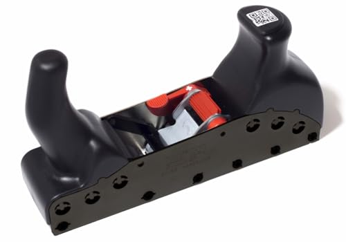 RALI 220 EVO B: Handhobel ohne Schärfen für die Holzbearbeitung mit 2 schnellen Einstellungen: Schnitttiefe und Stütze | Professioneller Tischlerhobel Immer einsatzbereit!