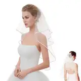 Schleier,Schleier Braut,Brautschleier,Schleier Jga,Jga Accessoires Frauen,Veil,Jga Schleier,Prinzessinnen Schleier,Schleier Weiß,Braut Schleier Bachelorette,Dekorativer Schleier,Brautschleier Jga