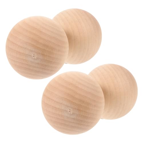 ARTSEWPLY 4 Stück Krocket Rasen Sport Tragbare Rollende Boccia Rollende Boccia-Kugeln Boccia-bälle Boccia-bausatz Für Den Garten Hof Boccia Kickball Boccia Im Freien Boccia Für Holz