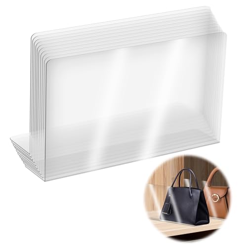 Regaltrenner Regalteiler Schränke Trennwand Regal - Pvc Schallwand Transparenter Spielzeugblocker Möbel Bücherregal Regalsystem Ohne Bohren Stopper für Aus Holz Schließfächer Kleiderschränke