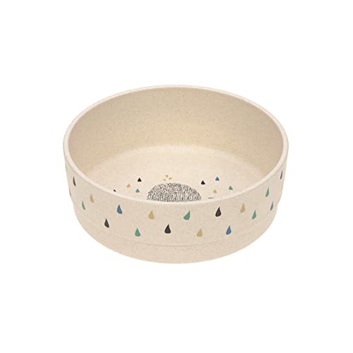 LÄSSIG Kinder Schüssel Schälchen Kindergeschirr ohne Melamin, BPA-frei, für Spülmaschine und Mikrowelle/Bowl Little Water Whale