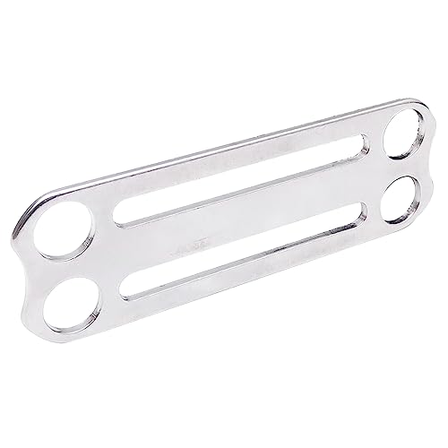 Zgehnao Scubas Diving Weight Belts Slide Keeper Stainless Steel D-Ring Gurtband Gurtband Gurthalter Stopper Freitauchen Teile