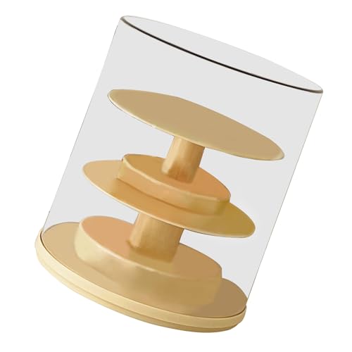 Zxfdsfdbnm Staubdichtes Display Box Showcase Practical P. Display Rack Mit 5 Schichtstaubdichten Organisatoren Für Heimfiguren