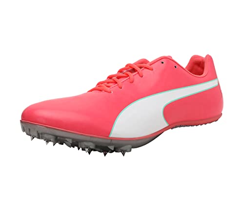 PUMA Unisex Evospeed Sprint 10 Leichtathletikschuhe, Ignite Pink Silver, 41 EU