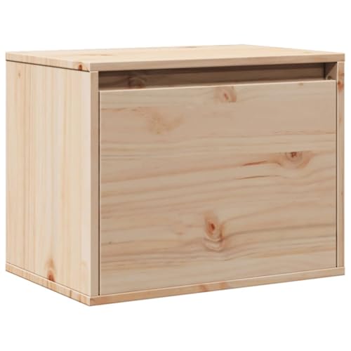 Bussandri Exclusive - Wandschrank 45x30x35 cm Massivholz Kiefer