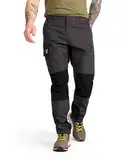 RevolutionRace Herren Nordwand Pants, Hose zum Wandern und für viele Outdoor-Aktivitäten, Anthracite, XL