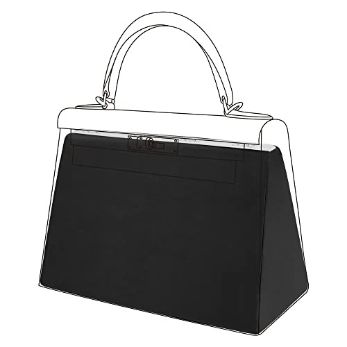 DGAZ Taschen Kissen für Kelly 25/28/32/35, Luxustasche Taschenformer Einsatz, Handtaschen Innenkissen für Damen Taschen (Schwarz, KL32)