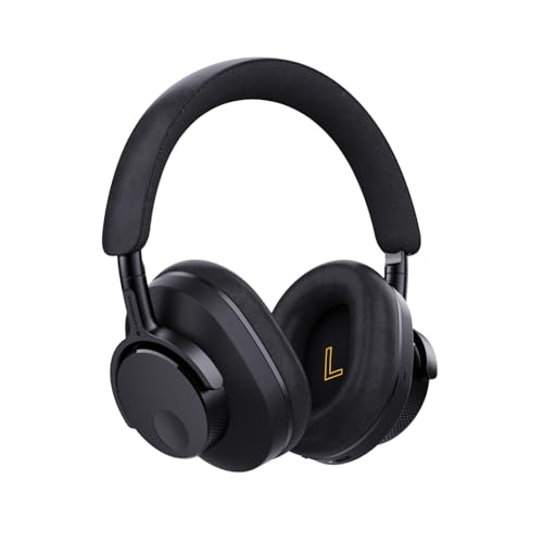 Cambridge Audio Melomania P100 Kopfhörer – Bluetooth, aktive Geräuschunterdrückung mit Hi-Fi-Sound, 100 Stunden Wiedergabe mit vom Benutzer austauschbarem Akku, Gaming-Modus und Tragetasche – Schwarz