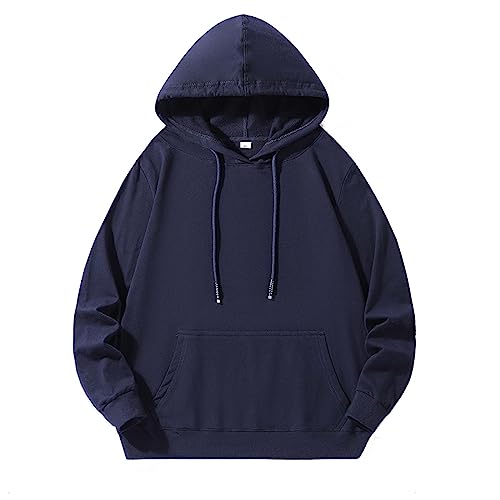 Generisch Herren Kapuzenpullover Raglan Hoodie Herren Pullover mit Kapuze Casual Sweatshirt Classic Farbabstimmung Hoody Sweatshirts FüR Herren Strickjacke Herren Schwarz Mit Taschen