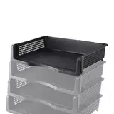 Desktop-Datei-Organizer | Desktop-Dateispeicherregal | Desktop-Dateispeicherregal | Tablett-Desktop-Organizer, Akten-Organizer-Schreibtisch, Papier-Organizer-Schreibtisch, stapelbarer Akten-Organizer