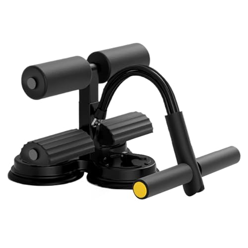 Ab Crunch Machine - Sit-up-Assistent-Stange mit Widerstandsband | Expander Fitness mit Rückentrainer und Fitnessbänder Verstellbares Fitnessgerät Für Ganzkörper- Und Core-Krafttraining