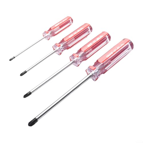 Y-förmiges Schraubendreher-Set, 4 Stück, mit rutschfestem Griff und magnetischer Spitze für Triwing-Schrauben, Größen Y0, Y1, Y2, Y3