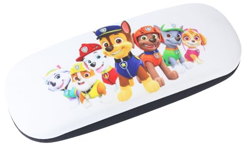 Paule & Knopf Niedliches Brillenetui PAW PATROL - Fellfreunde mit Metallscharnier für Kinder