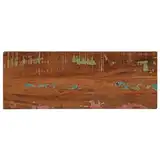 vidaXL Tischplatte, Holzplatte Rechteckig, Massivholzplatte für Tisch Esstisch Couchtisch, Ersatztischplatte, 90x30x3,8cm Altholz Massiv