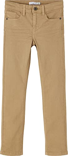 NAME IT Jungen NKMTHEO XSLIM TWI Pant 1111-TP NOOS 13181376, Kelp, 122