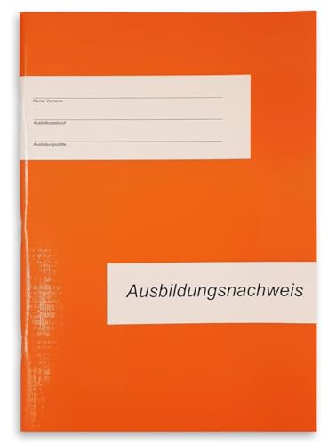 Ausbildungsnachweisheft für die praktische Berufsausbildung, für 50 Wochen, liniert