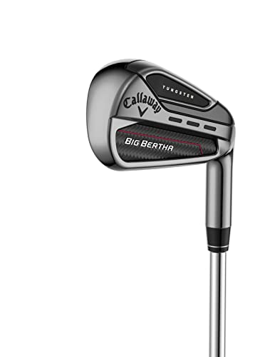 Callaway Herren CG IR Big Bertha 23 Golfschläger-Eisen-Sets, Schwarz und Rot