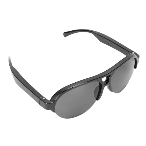 Gugxiom Smart Brille, Bluetooth 5.4 AI -Brille mit 144 Sprachübersetzung Mikrofon -Lautsprechern IP65 Touch Control für Anrufe für Musik und Reisen.